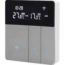 Springsun İ8hga Tuya Wifi Termostat: Otomatik Parlaklık, Ev/yokluk Modu, Uzaktan Kontrol, Alexa/google Uyumlu