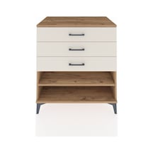Kronos Şifonyer Tek Raflı 3 Çekmeceli 88x59x96 Çam-aytaşı Atlas Çam