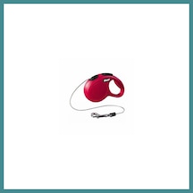 Flexi New Classic Otomatik İp Köpek Gezdirme Tasması Xsmall 3 Mt Kırmızı Mac