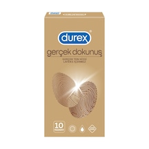 Durex Gerçek Dokunuş Prezervatif 10'lu - 8 Adet Tarı