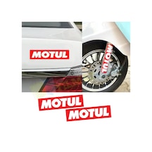 Motul Yağ Motosiklet Araba Oto Sticker Yapıştırma Etiket 2 Adet