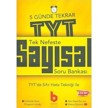 Basamak Tyt Sayısal Soru Bankası Tek Nefeste