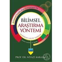 Bilimsel Araştırma Yöntemi  - Niyazi Karasar  - Nobel Akademik Yayıncılık