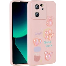 Xiaomi Mi 13t Pro Kabartma Figürlü Parlak Zore Toys Silikon