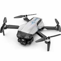 C18s Profesyonel Gps Drone Gri- 4k Hd Çift Kamera, 360 Lazer Engel Kaçınma, Gri Renk, Güçlü Fırçasız Motor Ve Katlanabilir Akıllı Drone