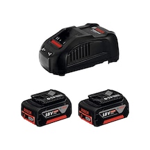 *Bosch Akü Şarj Cihazı Seti 18V 5 0 Ah 2li Promix