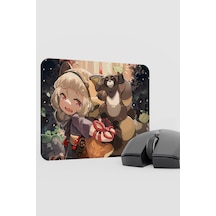 Sayu Genshin Impact Anime Oyuncu V5 - 22x18 Gaming Mouse Pad Fare Altlığı