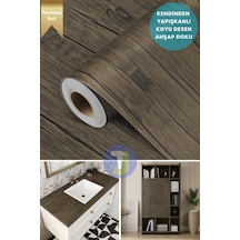 Technojet Premium Seri Kendinden Yapışkanlı Ahşap Desenli Pvc Kaplama 60cmx300cm