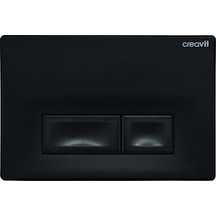 Creavit Ore Mat Siyah Boyalı Kumanda Paneli  GP3002.01 Mat Siyah