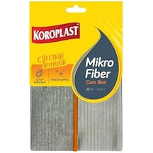 Mikrofiber Cam Bezi Tekli, Çift Taraflı Mikrofiber Temizlik Bezi 35x35 Cm, Laptop, Bilgisayar, Televizyon, Telefon, Cam, Pencere, Ayna, Araba, Araç Temizliği İçin Toz, Tüy, Çizik Bırakmaz 0