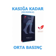 Sigvaris Cotton Kasığa Kadar Diz Üstü Varis Çorabı (Orta Basınç)