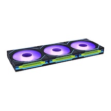Unı Fan Sl-ınfınıty Wıreless 120mm Rgb Kablosuz Kasa Fanı Siyah 3lü Set Standart