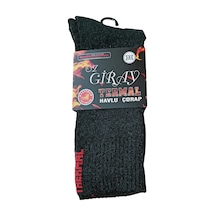 Yoncatoptan Giray Termal Havlu Çorap 6 Adet Renkli