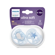 Mey İthalat Ultra Soft Emzik 6-18 Ay Erkek