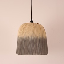 Meltem 32x32 Cm. Gradyan Bambu Avize Bej