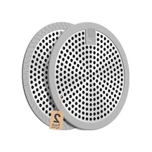 Pazly Pratik Saç Toplayıcı Duş Tahliye Kapağı, 2'li Paslanmaz Çelik, 4.5 İnç, Gri Gri Gri