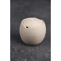 Denezo Kapaklı Pamuk Disk Ve Çubukları İçin Düzenleyici 250810650 Bej