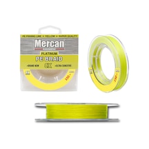 Mercan Pe Örgü Platinum 8X Ip Sarı 150 M Misina
