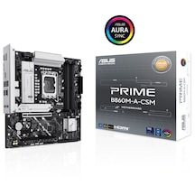 Asus Prime B860M-A-CSM 8666 MHz Oc DDR5 Intel Soket 1851 Matx Anakart