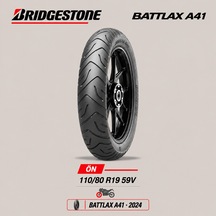 Bridgestone Battlax A41 110/80 R19 59v Ön Motosiklet Lastiği 2024