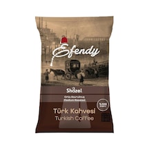Shazel Efendy Orta Kavrulmuş Türk Kahvesi 100 Gr 8'li Paket