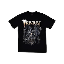 Trivium Baskılı Unisex %100 Pamuk Siyah T-shirt SIYAH Trivium Baskılı Unisex %100 Pamuk Siyah T-shirt SIYAH