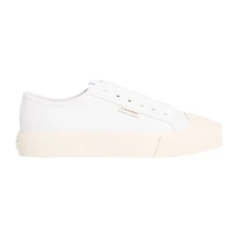 Calvin Klein Vulc Lace Up Canvas, Ybr Beyaz Kadın Spor Ayakkabı