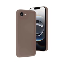 İphone 16e Kılıf Viera Silikon - Kahverengi