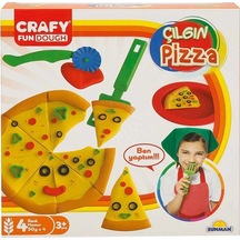 Mey İthalat Crafy Çılgın Pizza Oyun Hamuru Seti 200 G 10 Parça Sarı