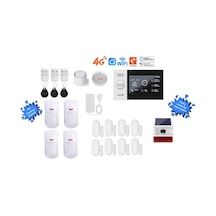 Akıllı Güvenlik Alarm Sistemleri Güneş Enerjili Dış Siren Ve Pet Uyumlu Orta Plus