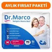 Dr. Marco Yetişkin Bel Bantlı Hasta Bezi M 90'lı