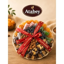 Hediyelik Kayısı Tabağı 1 Kg Premium Karışık Malatya Kuru Kayısı Tabağı