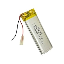 601752 3.7v 500 Mah Li-polymer Pil Devreli/1.5a
