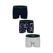 John Frank Üçlü Retrosport Erkek Boxer Jf3brs04 Çok Renkli