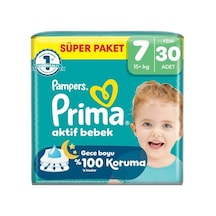 Aktif Bebek Süper Paket 7 Beden 30 Adet