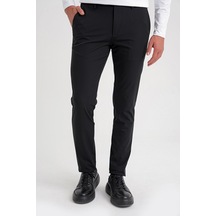 P 1173 Pantolon Comfort Siyah-2 Casual Siyah