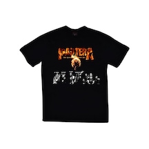 Pantera Baskılı Unisex %100 Pamuk Siyah T-shirt SIYAH