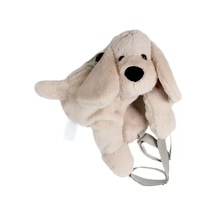 Köpek Peluş Çanta Krem