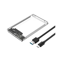 Wozlo 2.5 Hdd Ssd Usb 3.0 Type C 3.1 Harddisk Kutusu - Harici Hard Disk Kutu
