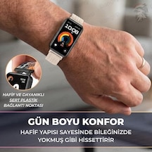 Band 10-9-8 İle Uyumlu Örgü Loop Kordon Manyetik Tokalı Yumuşak Ve Konforlu Band 8 Kordon Terletmeyen Nefes Alabilir Yapılı Elastik Kumaşlı Band 10 Kordonu