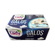 Mis Lady Tek Kullanımlık Pratik Galoş Mavi 100'lü