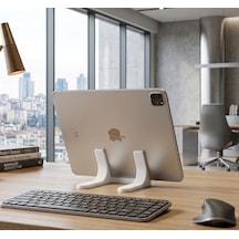 Minimal Apple iPad Uyumlu Standı Tablet Tutucu Şık Tasarım Masaüstü Stand