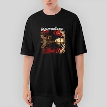 Kamelot The Black Halo Oversize Siyah Tişört Siyah