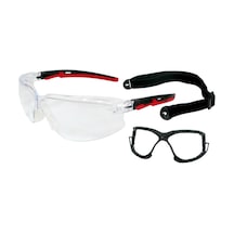Hegı 92290sr-x Içlıklı Bas Bantlı Seffaf Gözlük-25799