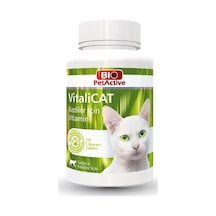 Bio Petactive Vitalicat Yavru ve Yetişkin Kedi Vitamin Tableti 150'li