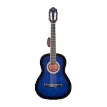 Barcelona Lc 3600 Bb/3/4 Junior Blue Black Sunburst Klasik Gitar