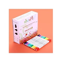 60'lı Çift Taraflı Brush Pen Kalem Seti - Boyama Ve Eskiz İçin