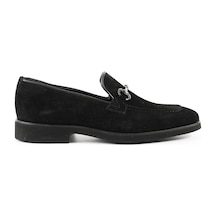 Tuna Hakiki Deri Siyah Loafer Erkek Ayakkabı - 0161 Siyah