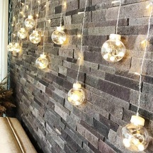 Gün Işığı Salkım Led Işık Büyük Top Salkım Işık Top Led Işık Yılbaşı Işığı Yılbaşı Süsleme Işığı Gün Işığı