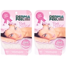 Dermapeel Pink Touch Yüz Kesesi 2'li Beyaz